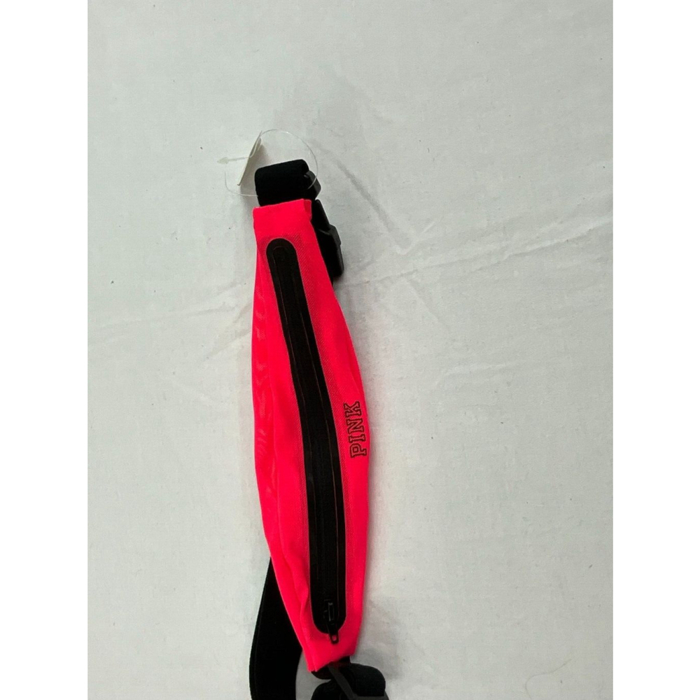 Women's Victoria's Secret PINK Skinny Fanny Pack Neon Orange Belt Bag NWT